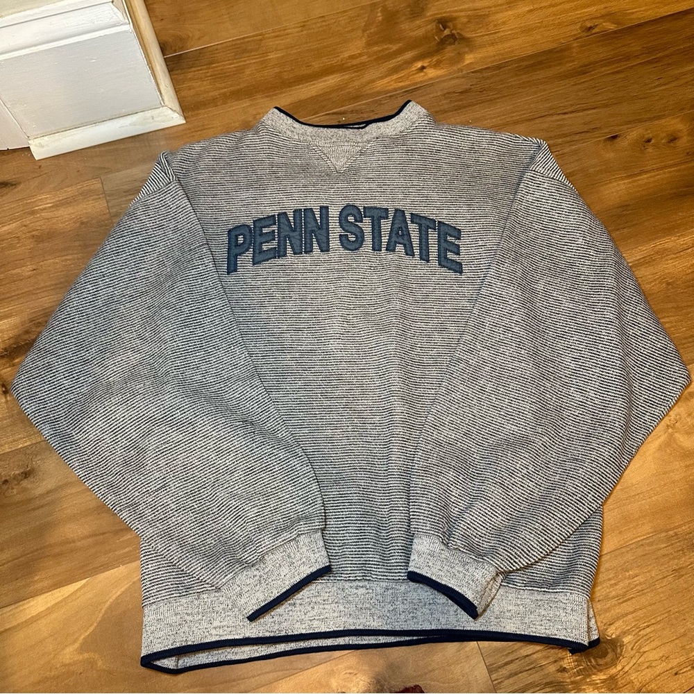 **SOLD** Vintage striped Penn State Crewneck sweatshirt